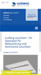 Mobile Screenshot of ludwig-leuchten.de